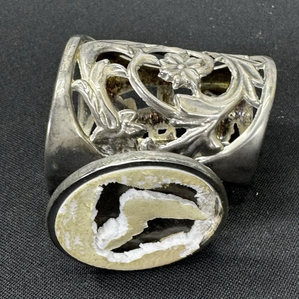 Vintage Silver Plated‎ Mountable Candle Holder